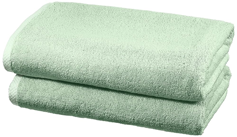Amazon Basics Quick-Dry Towel Set, 2-Pi...
