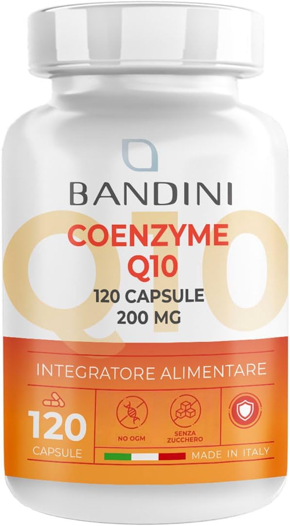 Bandini® CoQ10 200mg Capsule Vegan Formula