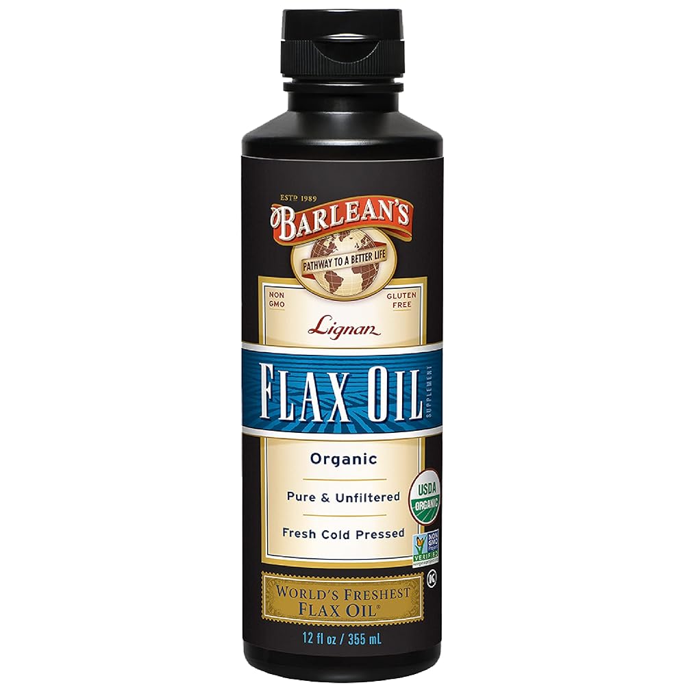 Barlean’s Organic Lignan Flax Oil