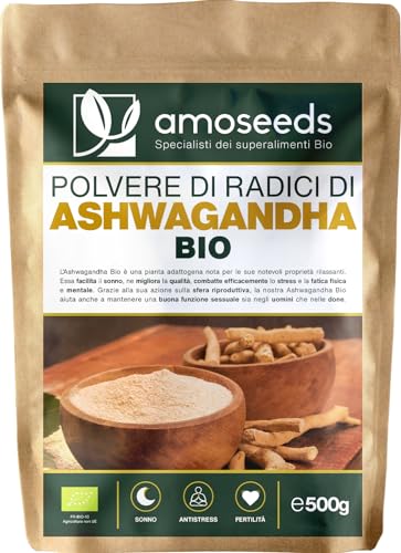Bio Ashwagandha Powder 500g | Stress, S...