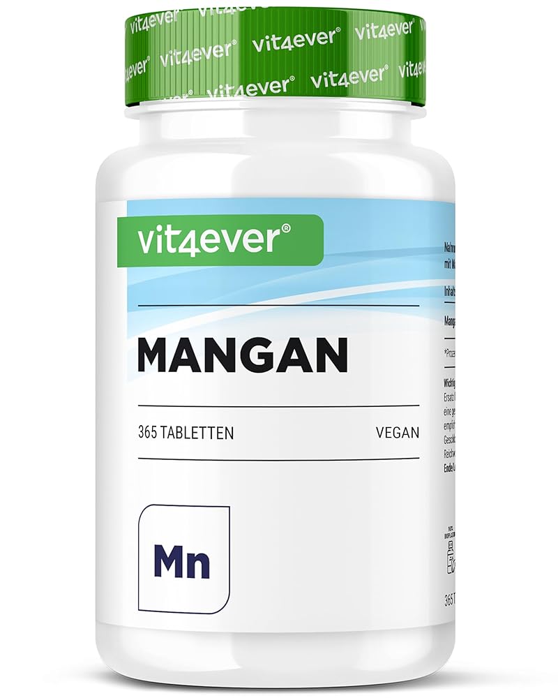 Brand Manganese 10mg – 365 Tablets