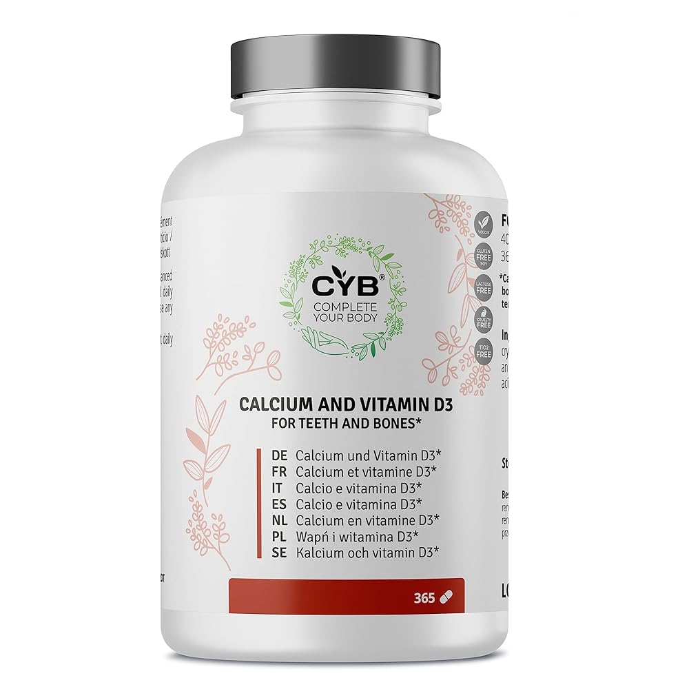 CYB Calcium Supplement 800mg – 36...