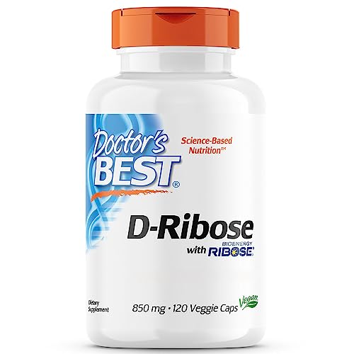 Doctor’s Best D-Ribose 850mg Caps...