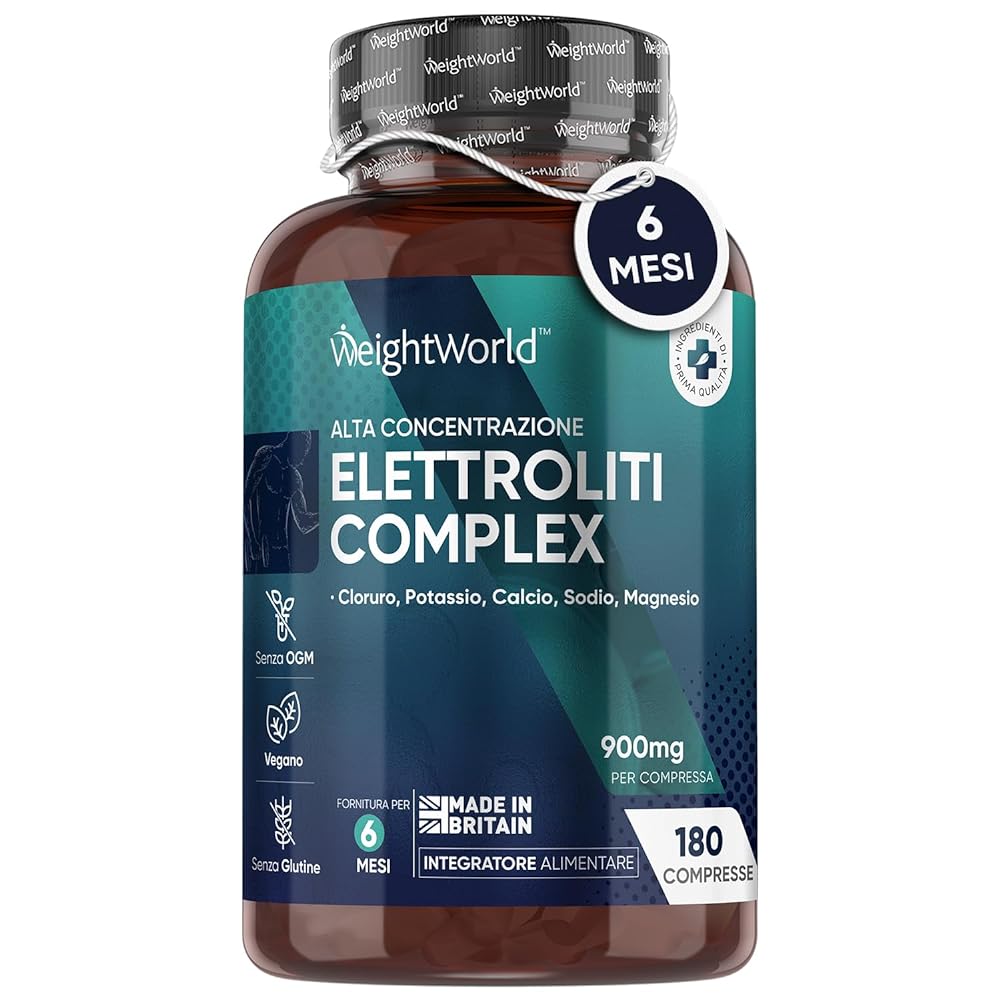 Electrolytes 180 Tablets (6 Months Supp...
