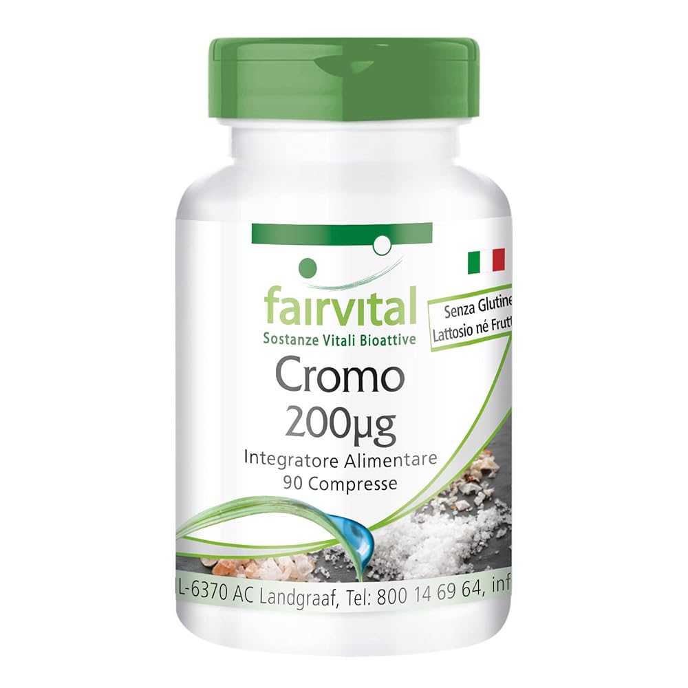 Fairvital Cromo 200mcg Vegan Tablets