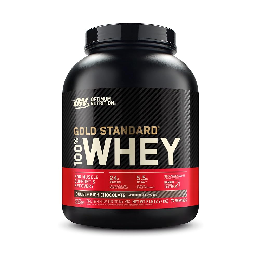 Gold Standard Whey Protein with BCAAs, ...