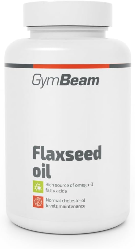 GymBeam Flaxseed Oil Capsules, 2000mg