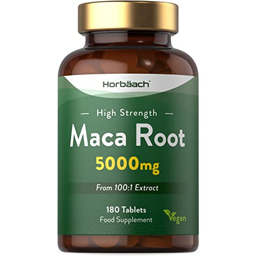 Horbach Maca Root 5000mg Tablets