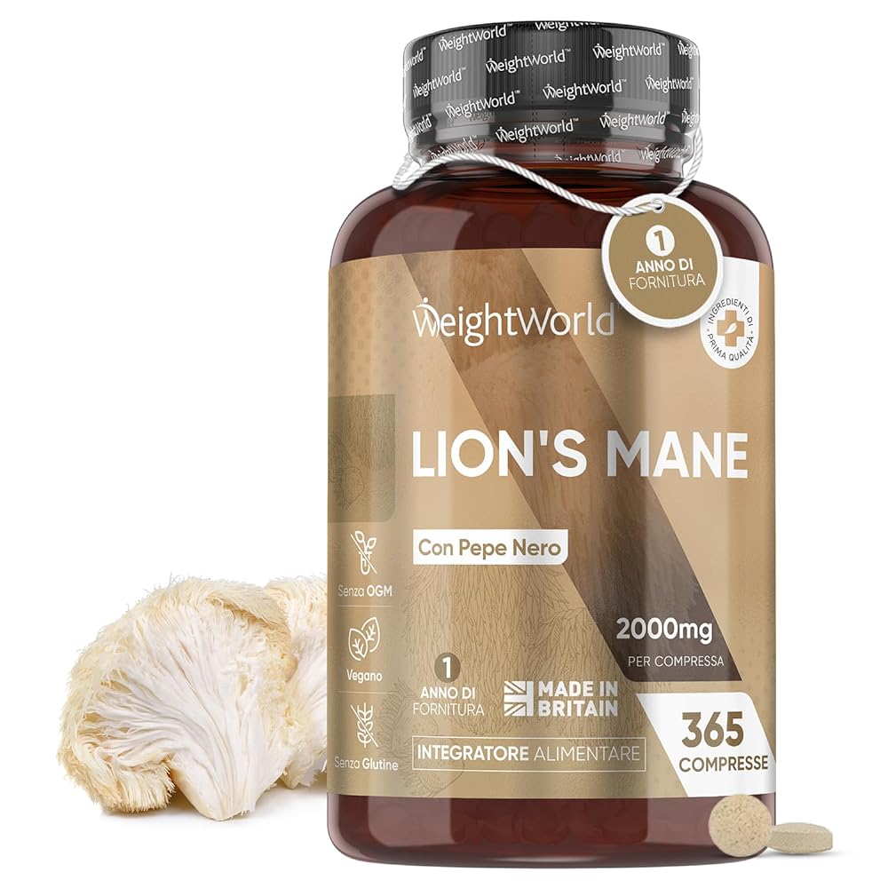 Lion’s Mane 2000mg Capsules by Br...