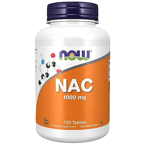 Now Foods NAC 1000mg, 120 Vegan Tablets