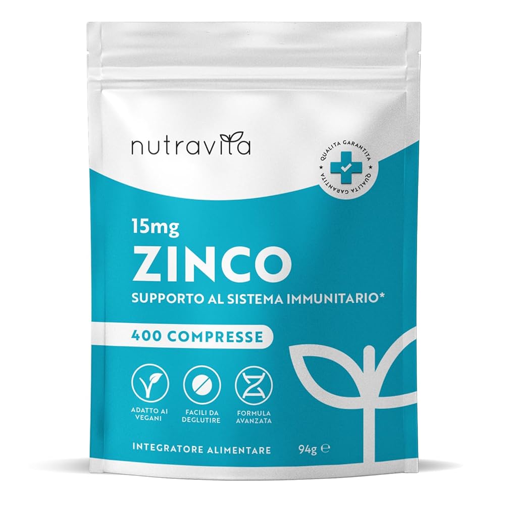 Nutravita Zinc Supplement – 400 V...