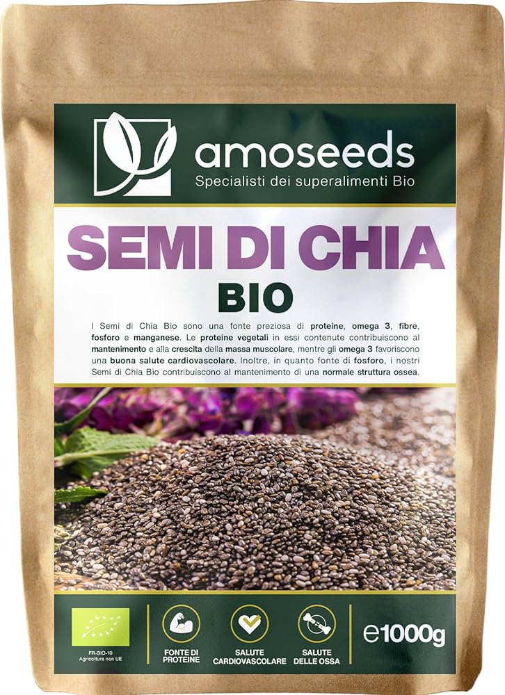 Organic Chia Seeds | Heart Health, Protein
