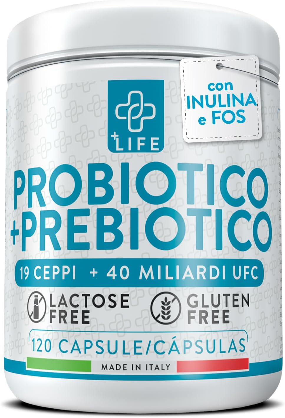 PiuLife Probiotics 120 Capsules, 40 Bil...