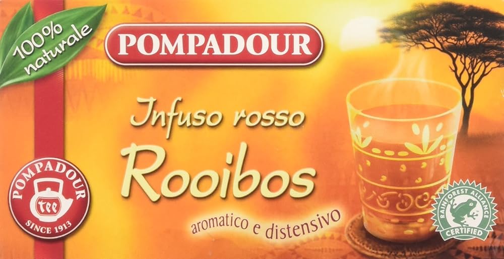 Pompadour Infuso Rooibos Tea Bags
