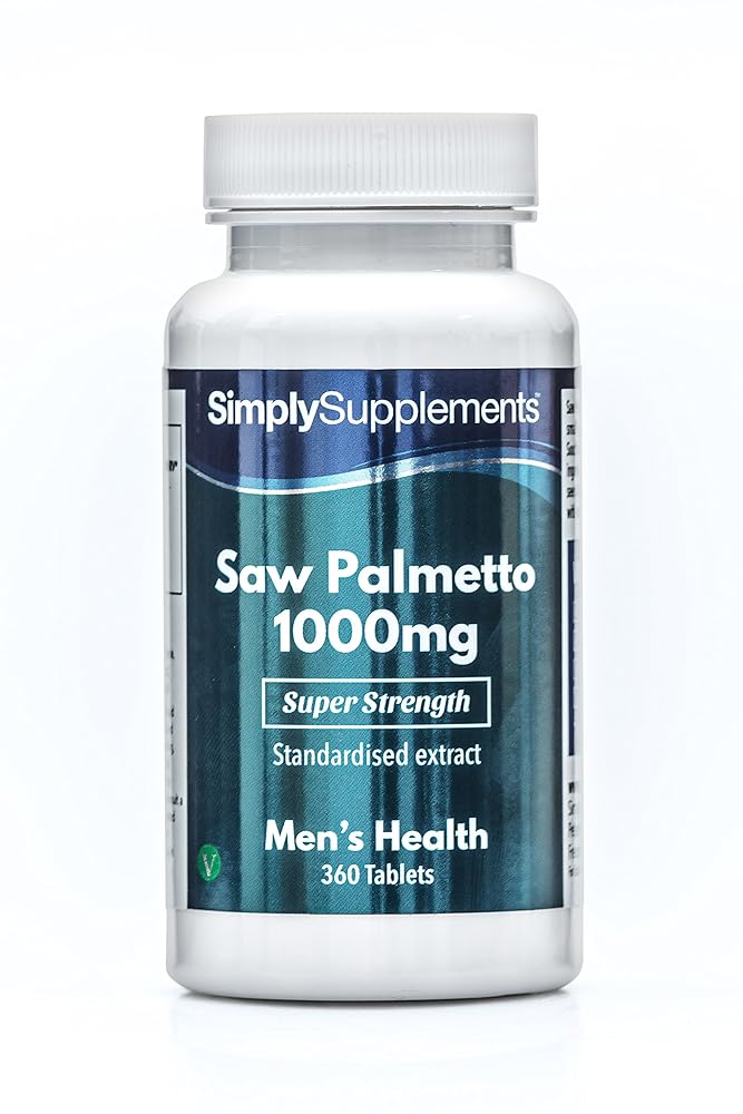 Simply Supplements Saw Palmetto 1000mg ...