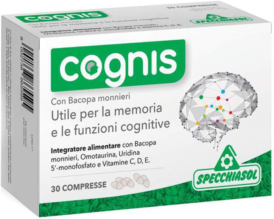 Specchiasol Cognis Memory Supplement, 3...