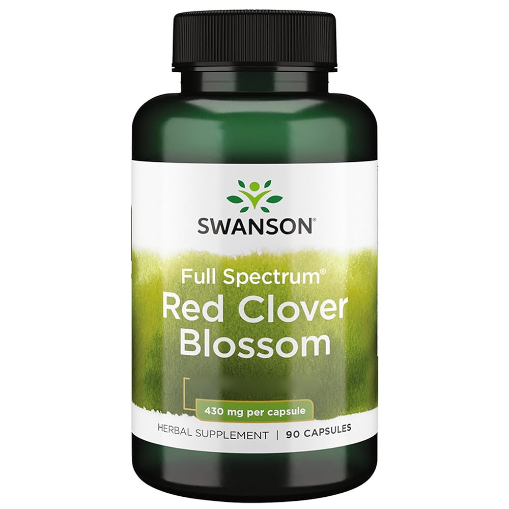 Swanson Red Clover Blossom Capsules