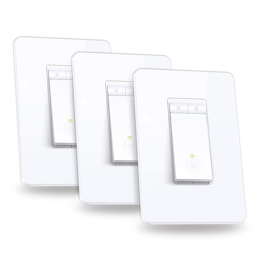 TP-LINK HS220 Smart Dimmer Switch, White