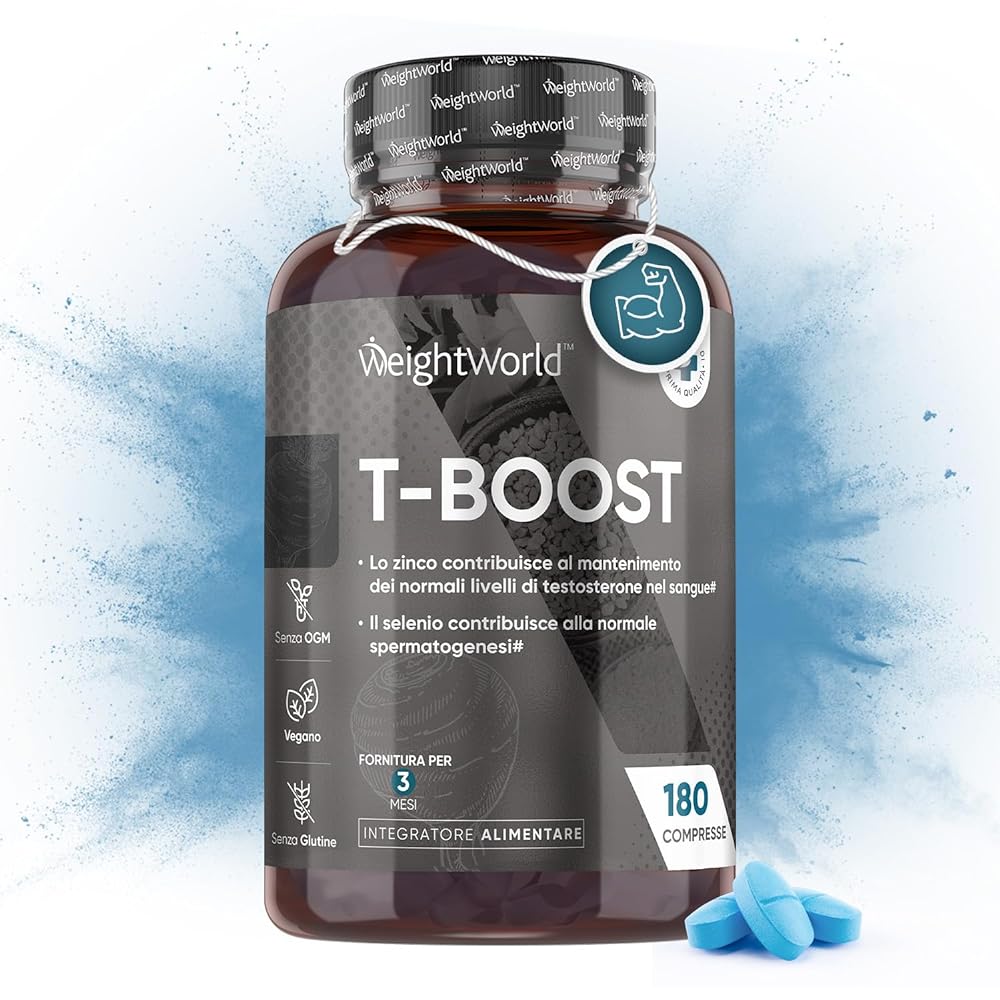 Uomo T-Boost Testosterone Supplement, 1...