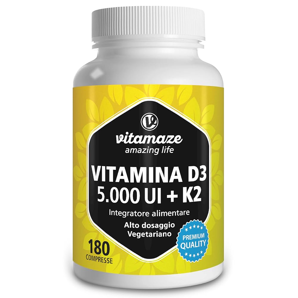 Vitamaze® D3 K2 Supplement, 180 Tablets