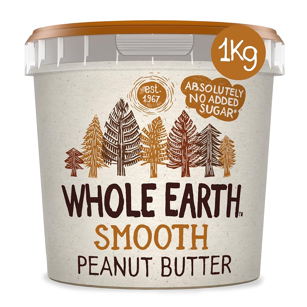Whole Earth Creamy Peanut Butter, 1kg