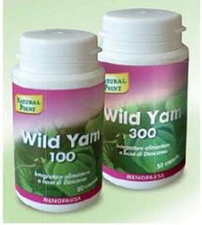 Wild Yam 300mg Capsules by Natural Point