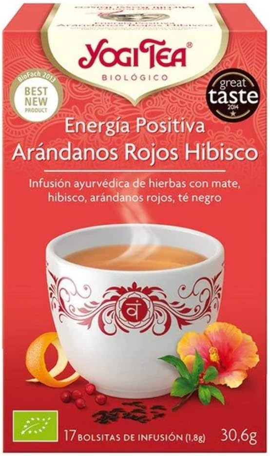 Yogi Tea Positive Energy Infusion, Arán...