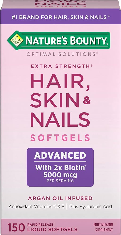 Argan Oil Infused Hair Skin Nails Suppl...
