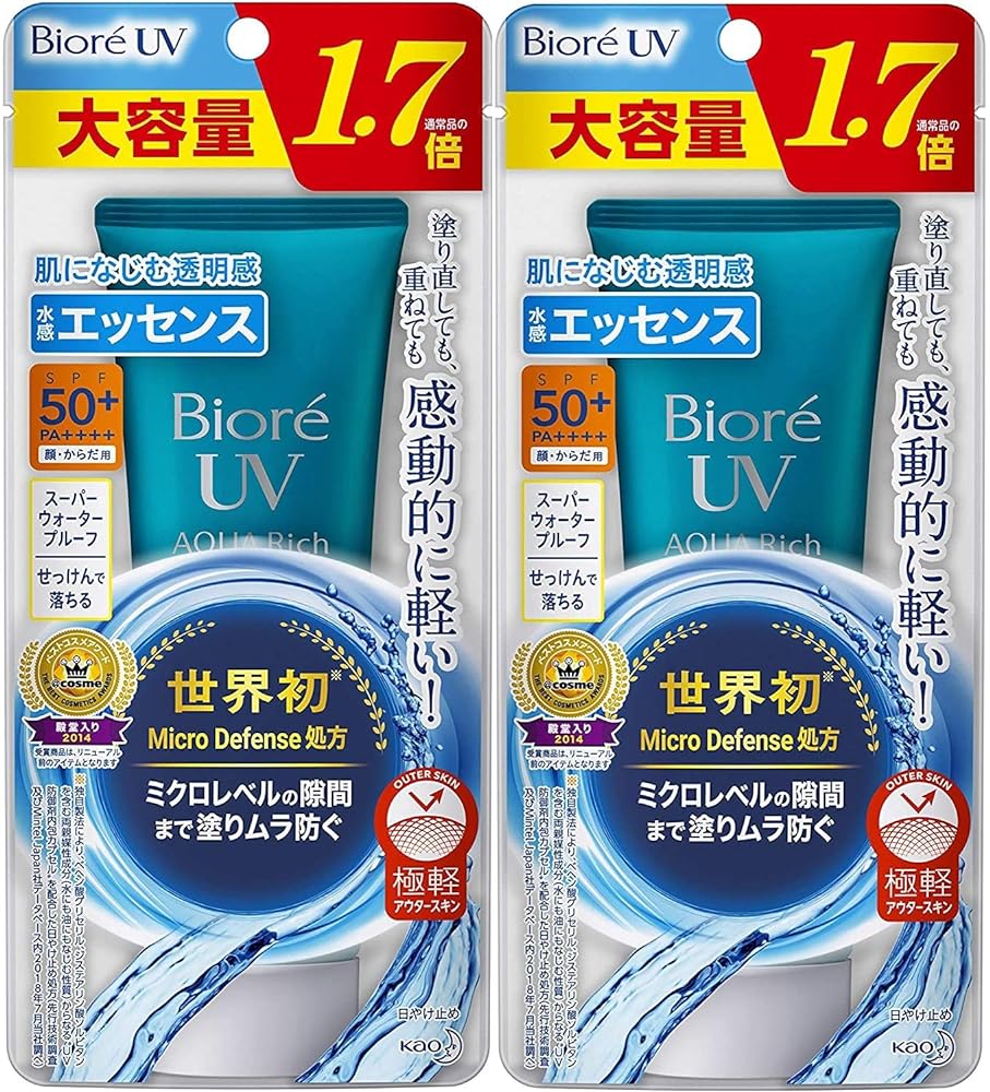 Biore UV Aquarich Water Essence, Sunscr...