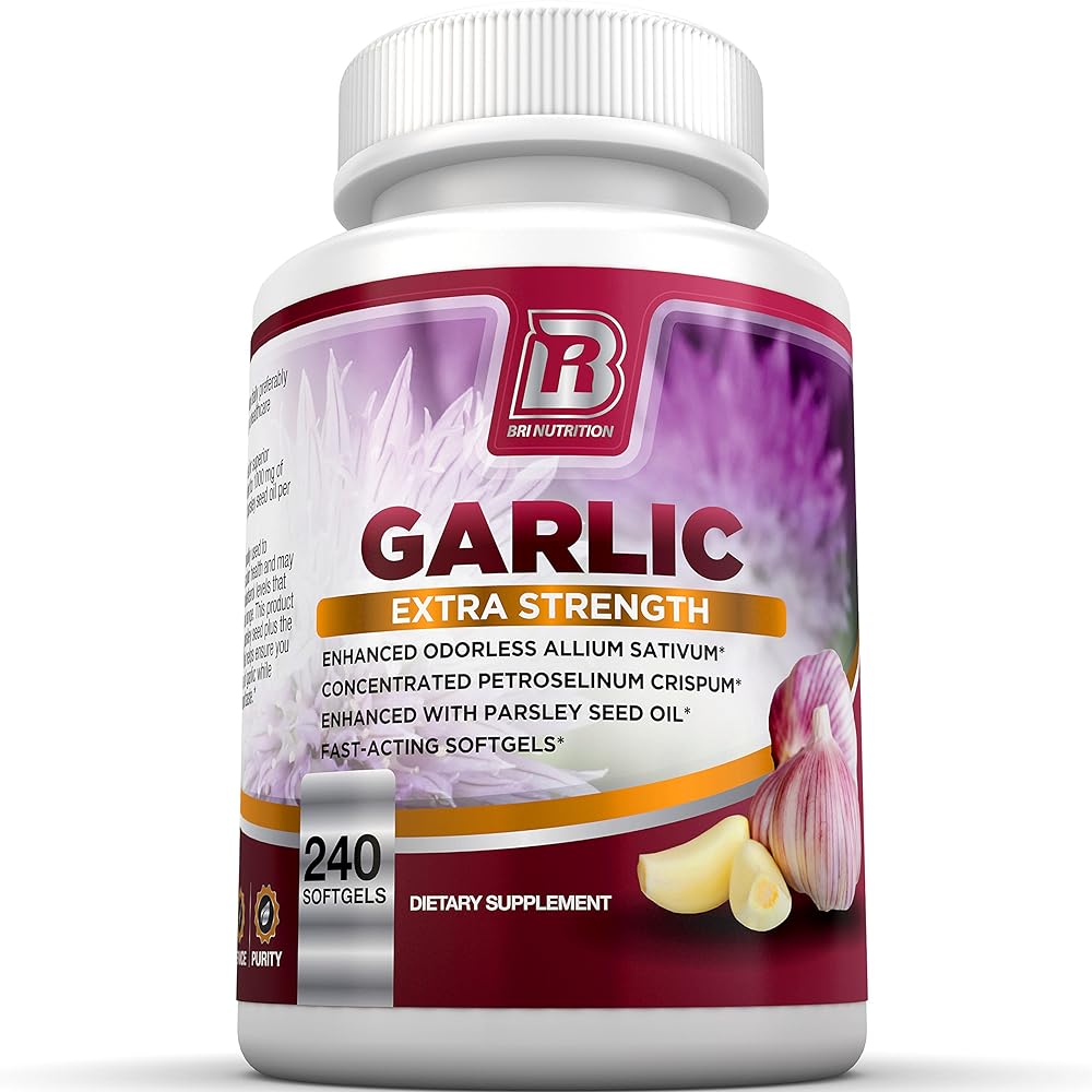 BRI Nutrition Odorless Garlic Supplemen...