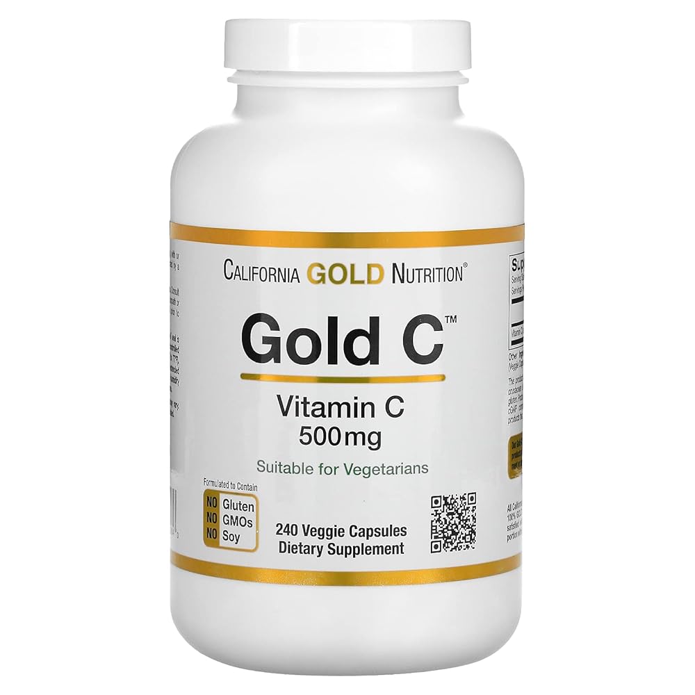 Calif. Gold Nutrition Gold C, 500mg, Ve...