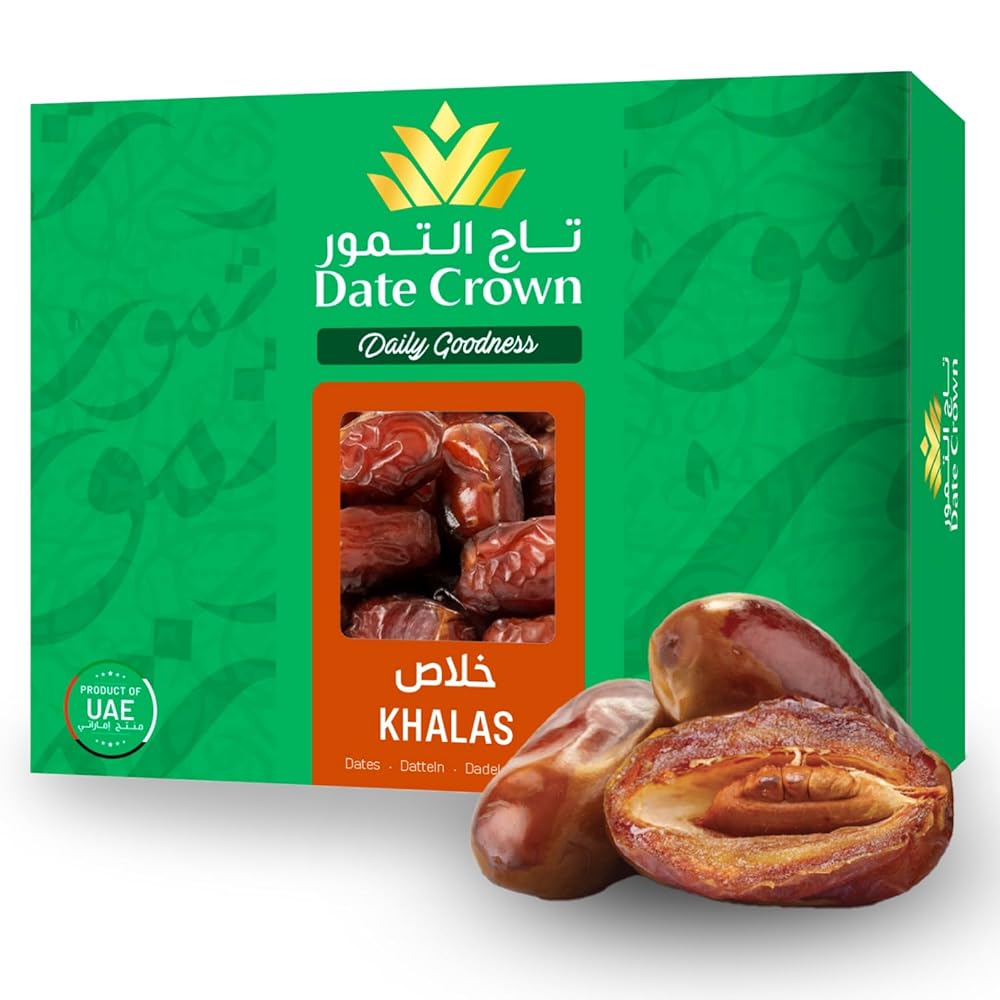 Crown Dates Additive-Free Dried Fruit