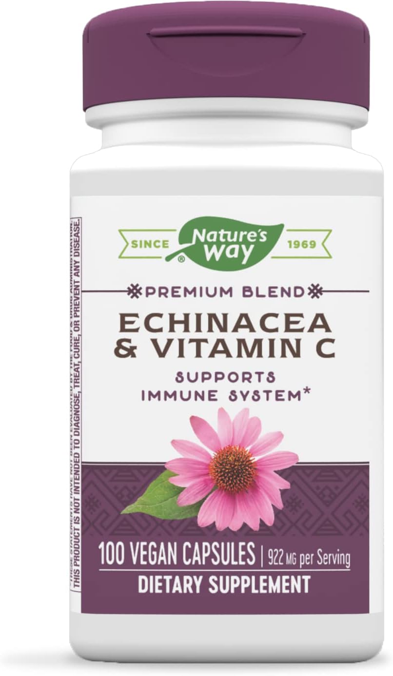 Echinacea with Vitamin C 100 Capsules