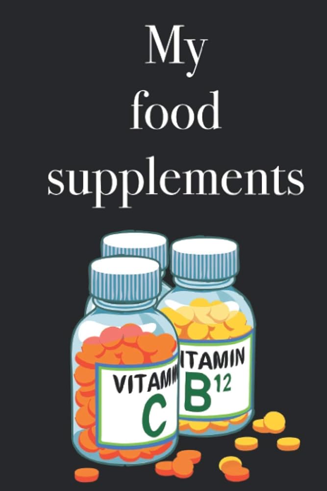 Food Supplement Inventory Book, 120 pages
