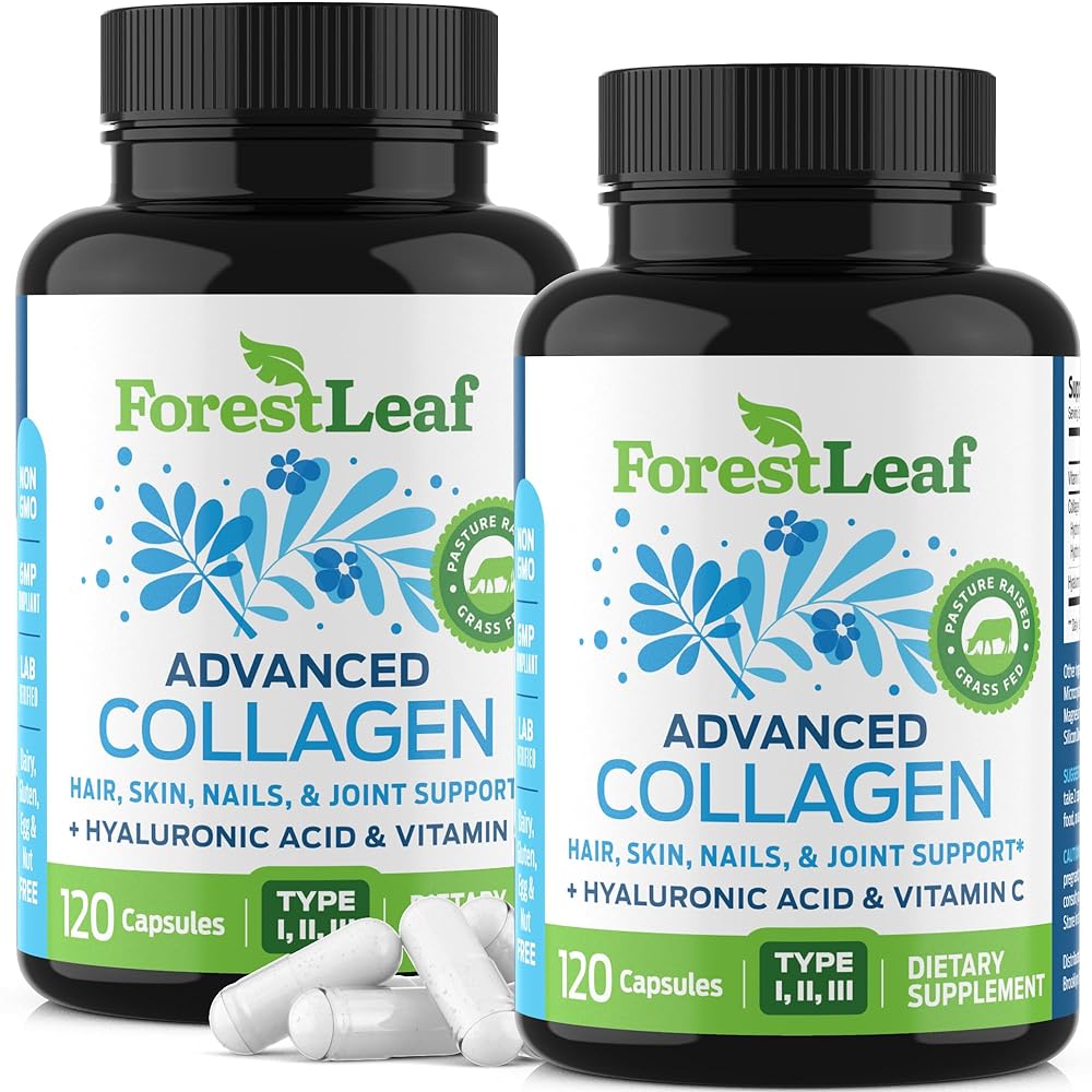 ForestLeaf Collagen Supplement with Hya...