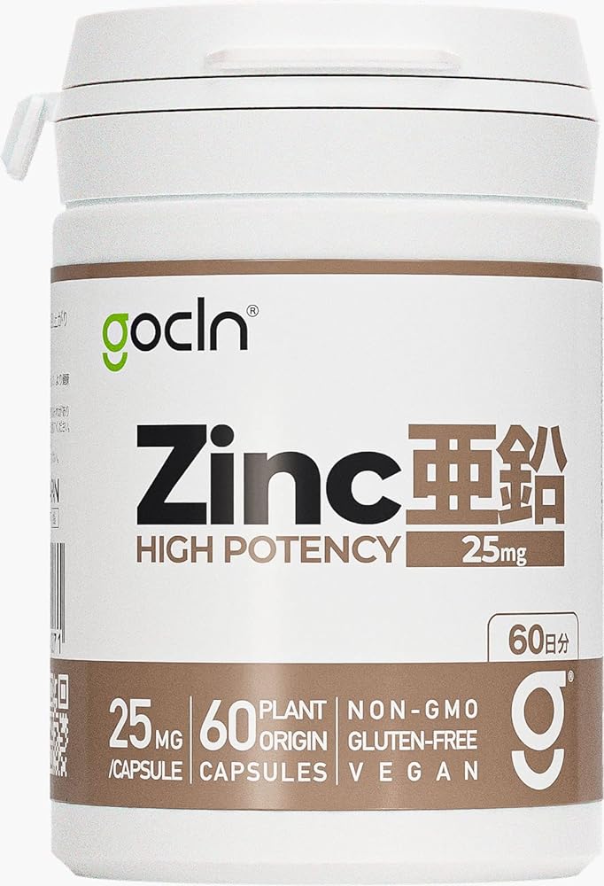 GoCLN Zinc Supplement – 25mg, 100...