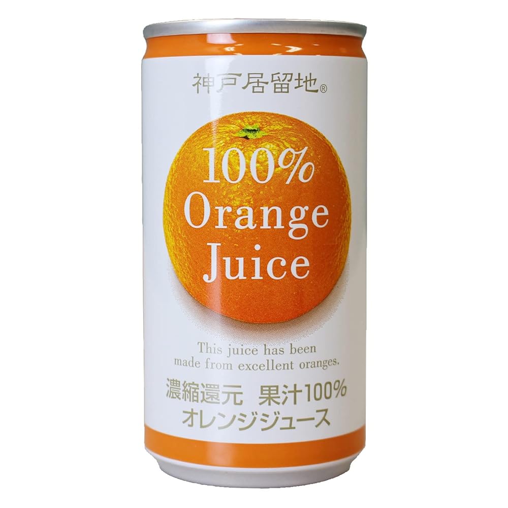 Kobe Settlement Orange Juice 100% Can