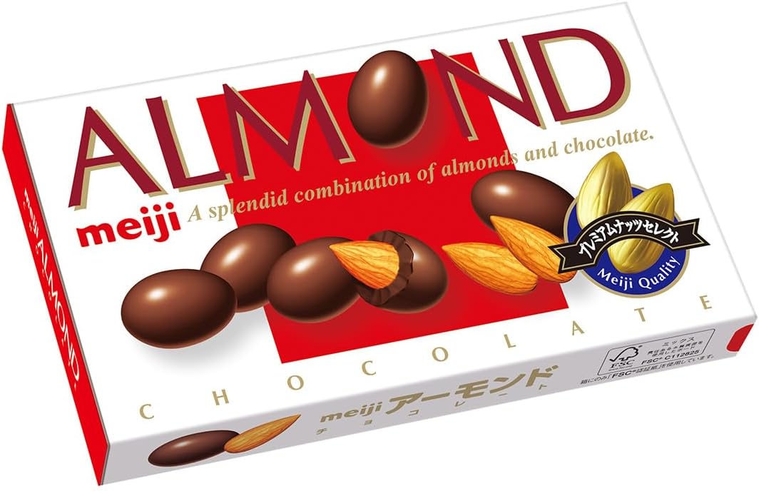Meiji Almond Chocolate 79g x 10
