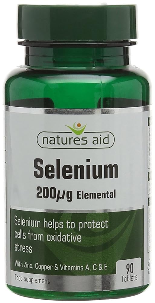 Natures Aid Selenium + Zinc 90 Tablets