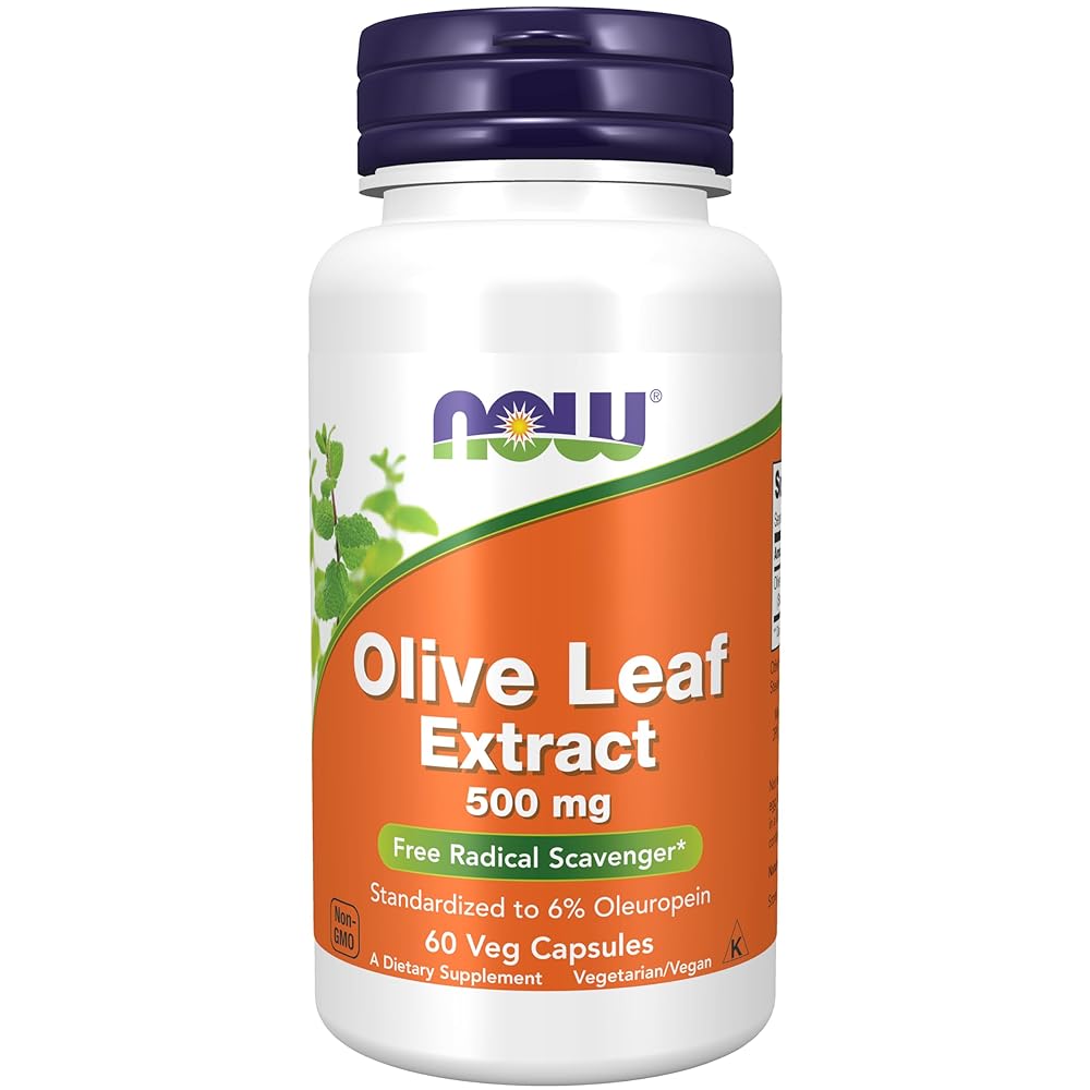 NauFoods Olive Leaf Extract 500mg Vcaps