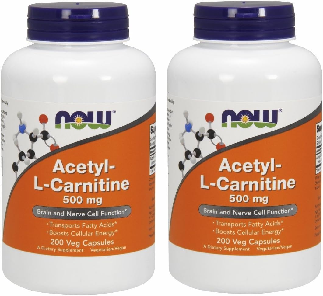 Now Foods Acetyl-L Carnitine 500mg