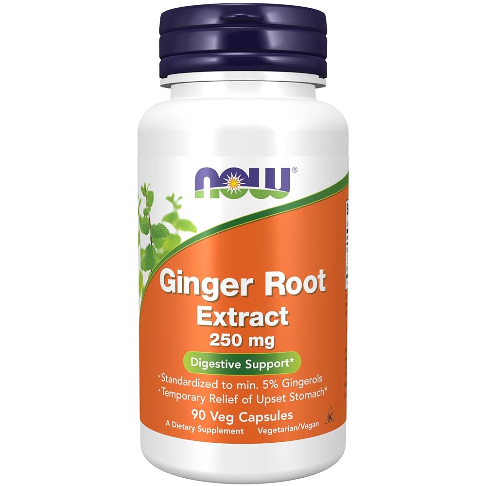 Now Foods Ginger Extract, 90 Caps