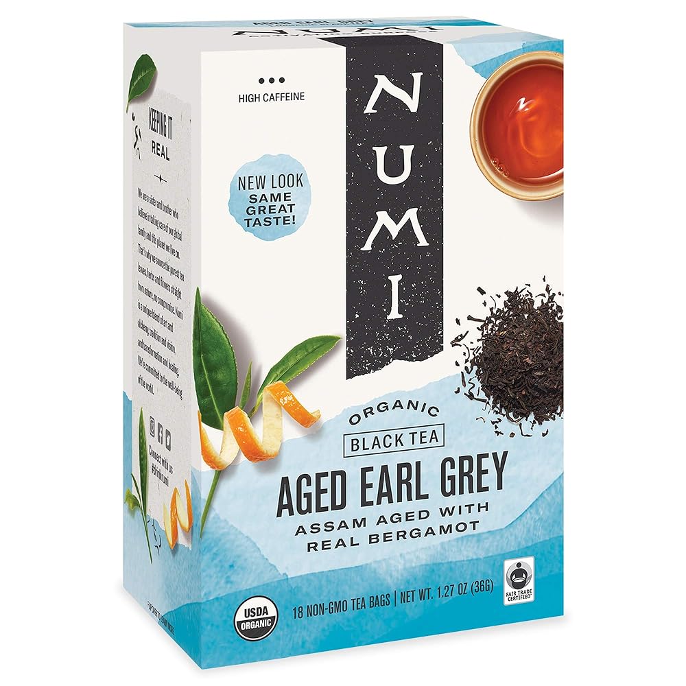 Numi Tea Organic Earl Grey – 18 Bags