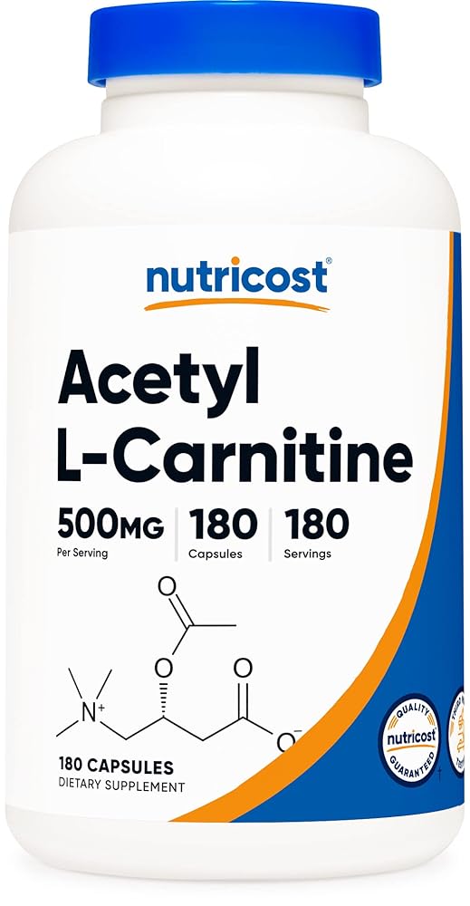 Nutricost Acetyl L-Carnitine 500mg Caps...