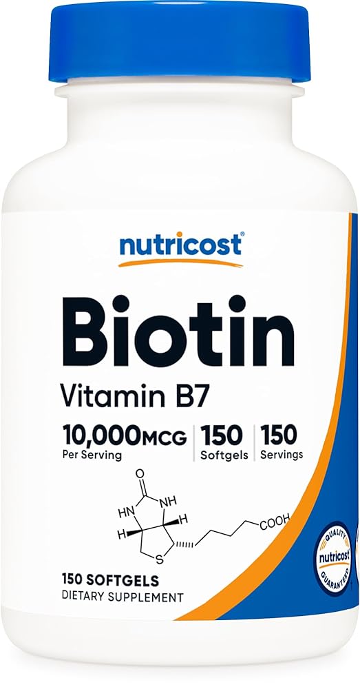 Nutricost Biotin Softgel Capsules
