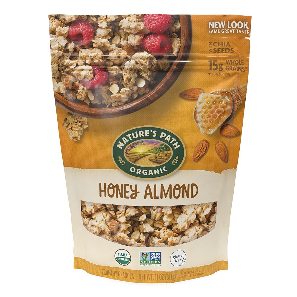 Organic Honey Almond Granola by Nature&...
