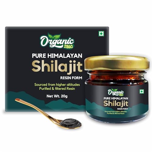 Organic Zing Shilajit Resin: Pure &...