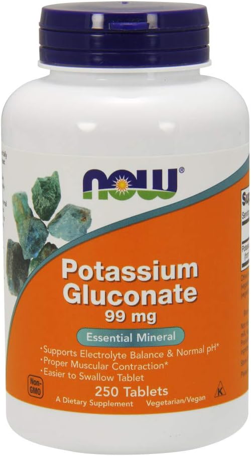 ナウフーズ Potassium Gluconate 250 Tabs