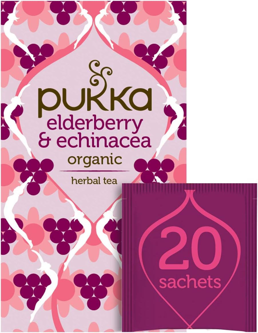 Pukka Herbs Organic Elderberry & Ec...