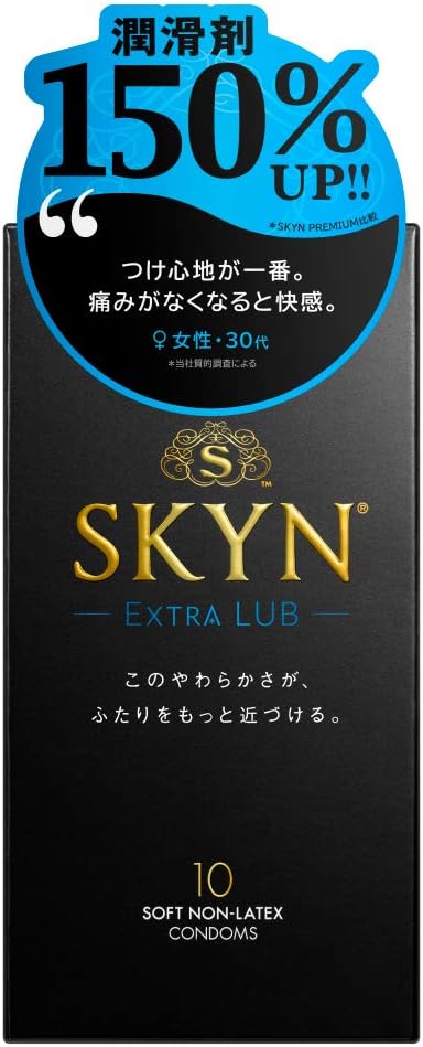 SKYN Extra Lub Condoms, 10-Pack